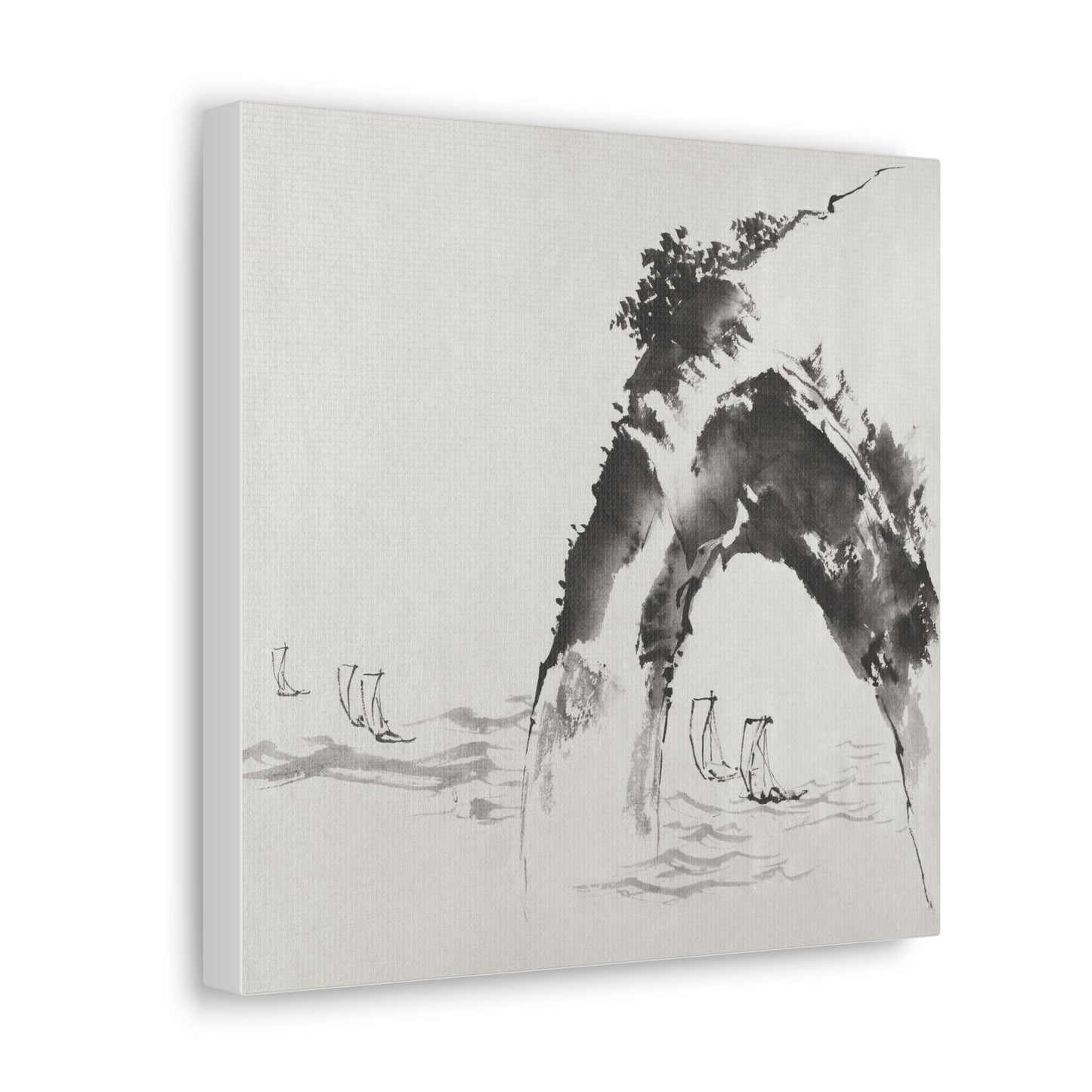 Chasing Fleet - Canvas Painting / Abstract Painting / Figurative Art / Canvas Gallery Wraps