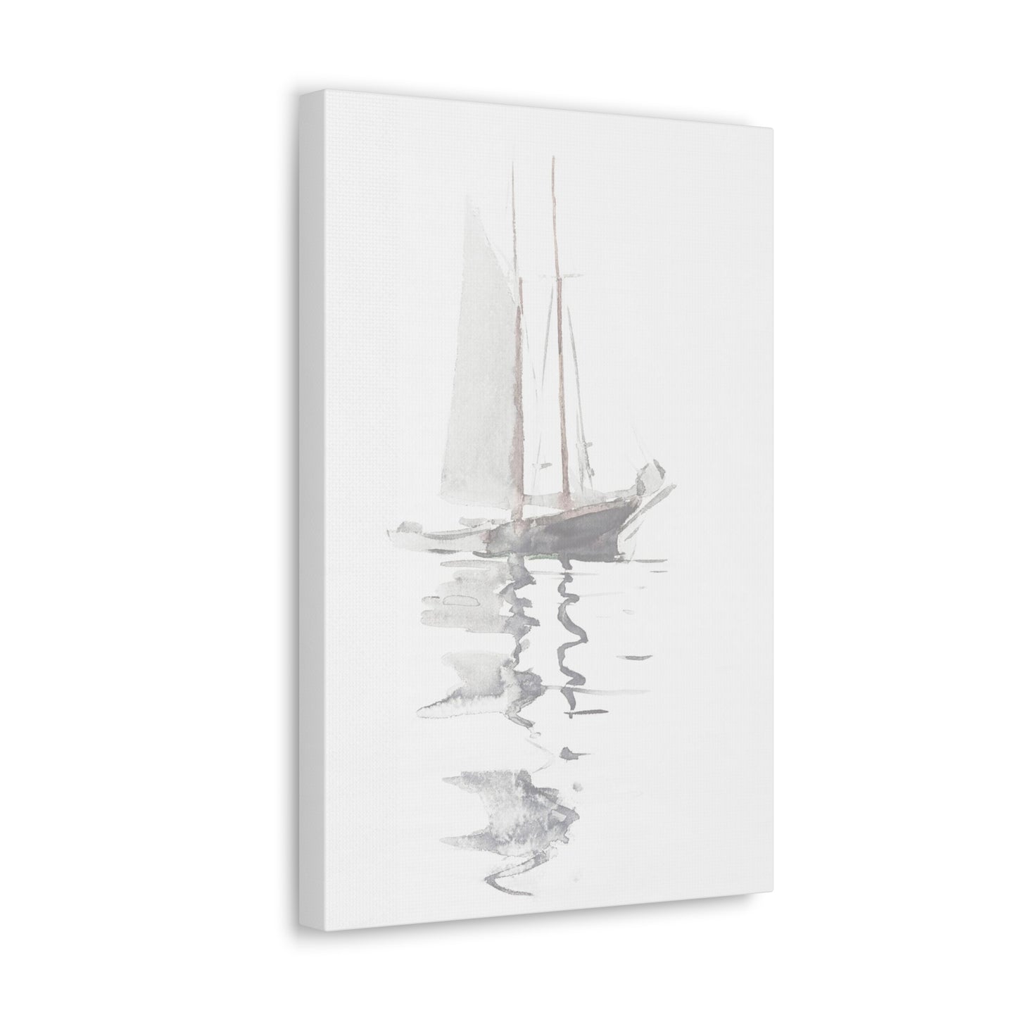 Set Sail - Canvas Painting / Abstract Painting / Figurative Art / Canvas Gallery Wraps