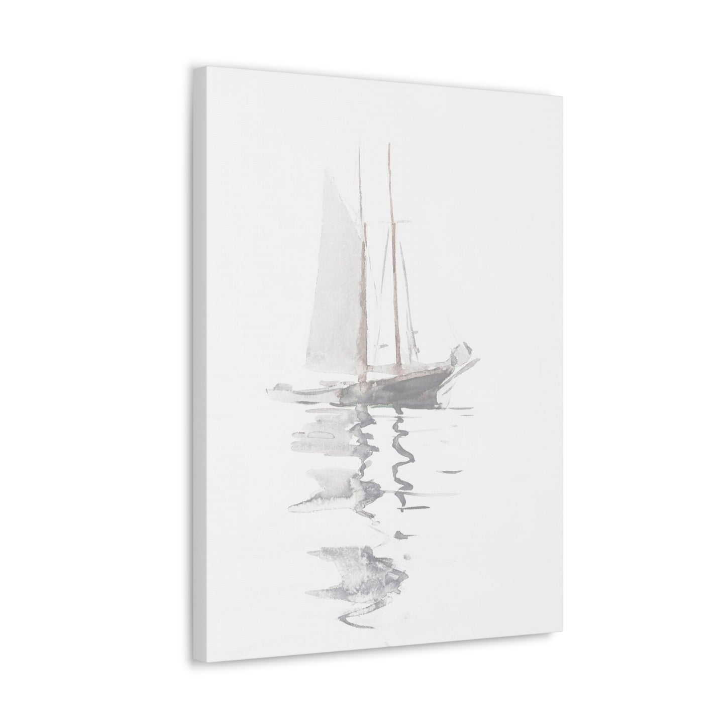 Set Sail - Canvas Painting / Abstract Painting / Figurative Art / Canvas Gallery Wraps