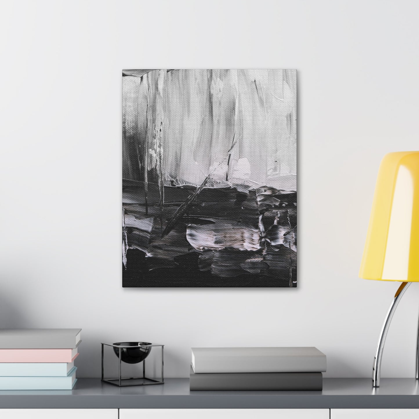 Midnight Train - Polyester Canvas Wall Art Wall Décor Living Room Art Abstract Art