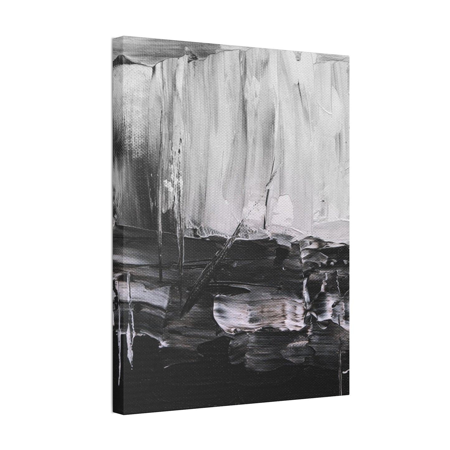 Midnight Train - Polyester Canvas Wall Art Wall Décor Living Room Art Abstract Art