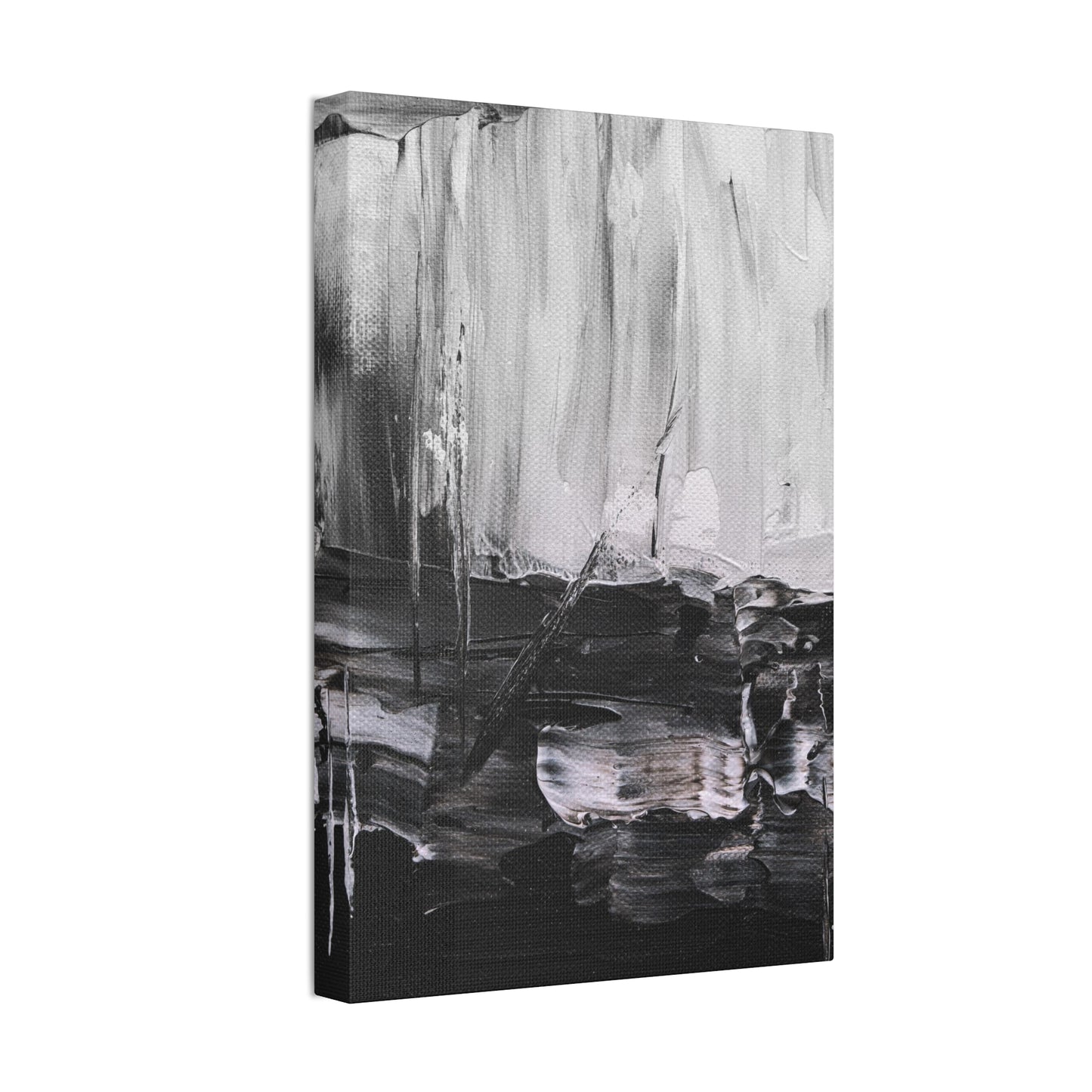 Midnight Train - Polyester Canvas Wall Art Wall Décor Living Room Art Abstract Art