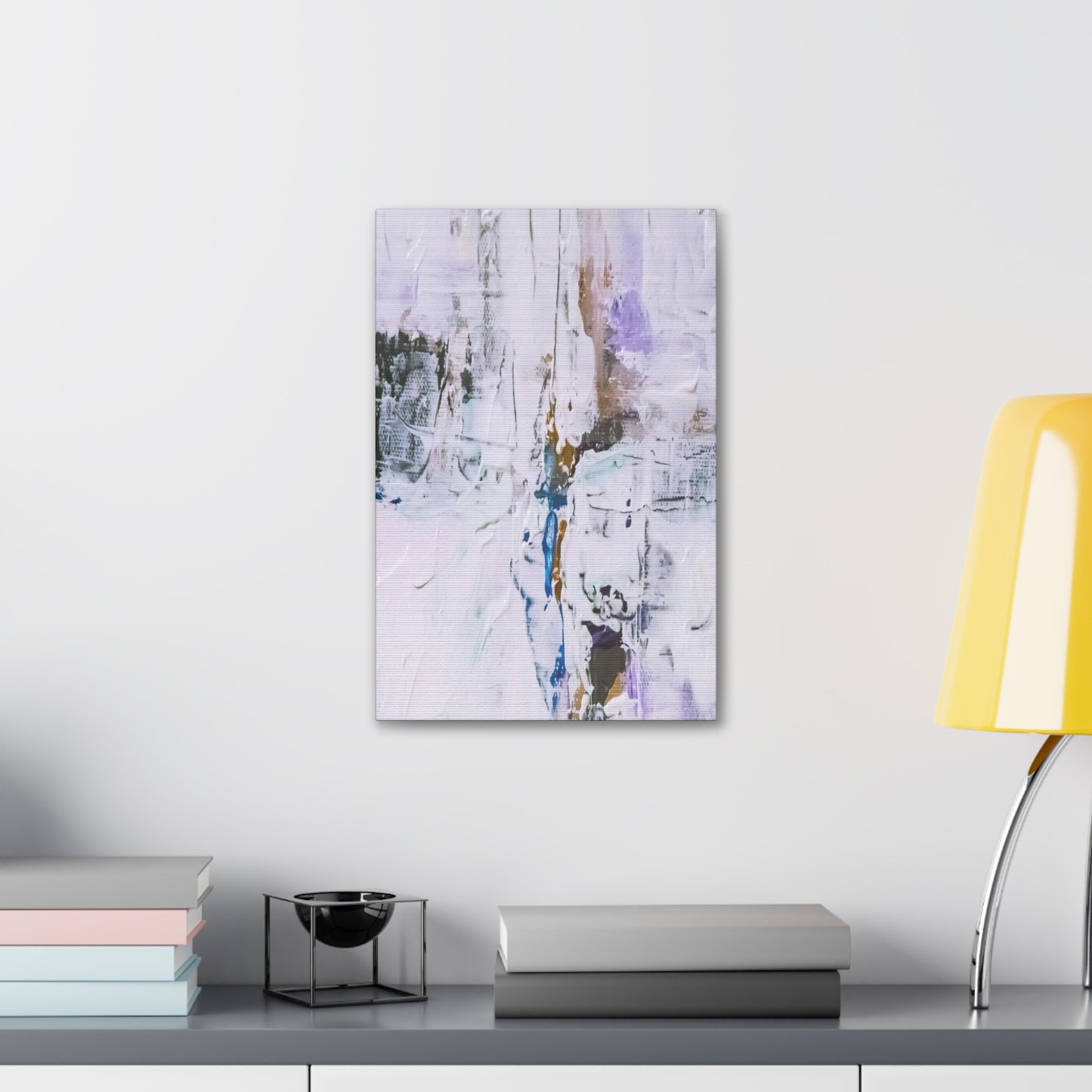 Orange Seer - Polyester Canvas Wall Art Wall Décor Living Room Art Abstract Art