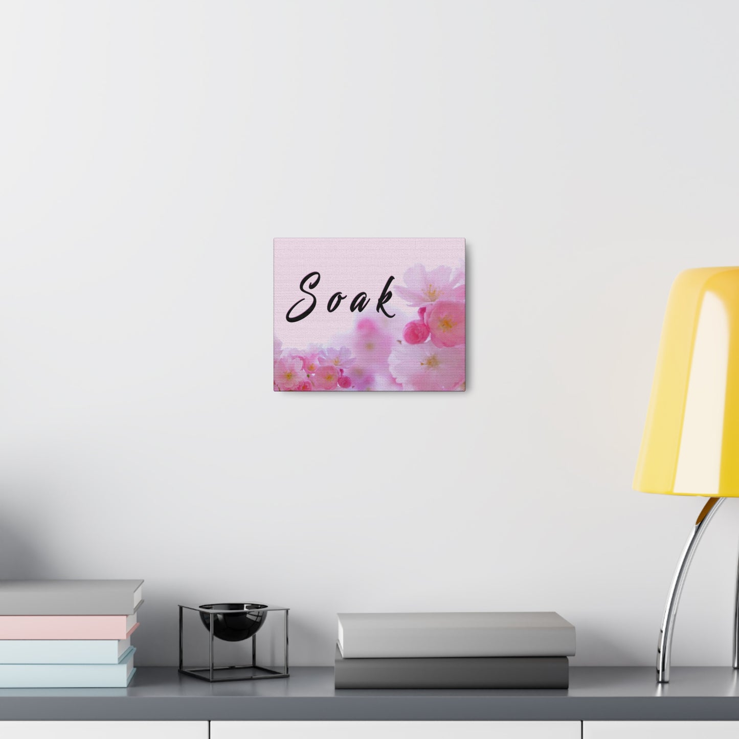Soak - Canvas Gallery Wraps / Bathroom Art / Décor / Bath Décor