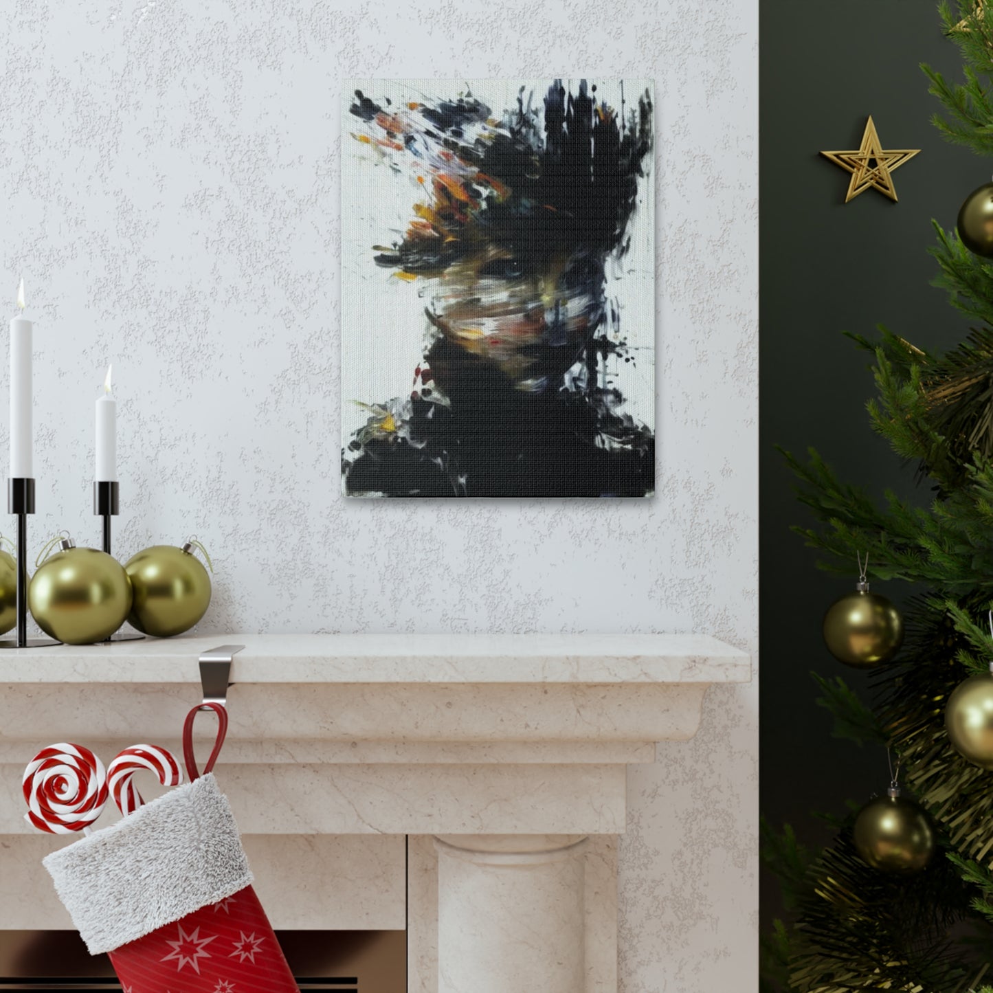 I See You - Canvas Gallery Wraps / Abstract Art / Wall Art / Wall Décor / Weed is Life Collection / Spooky / Horror