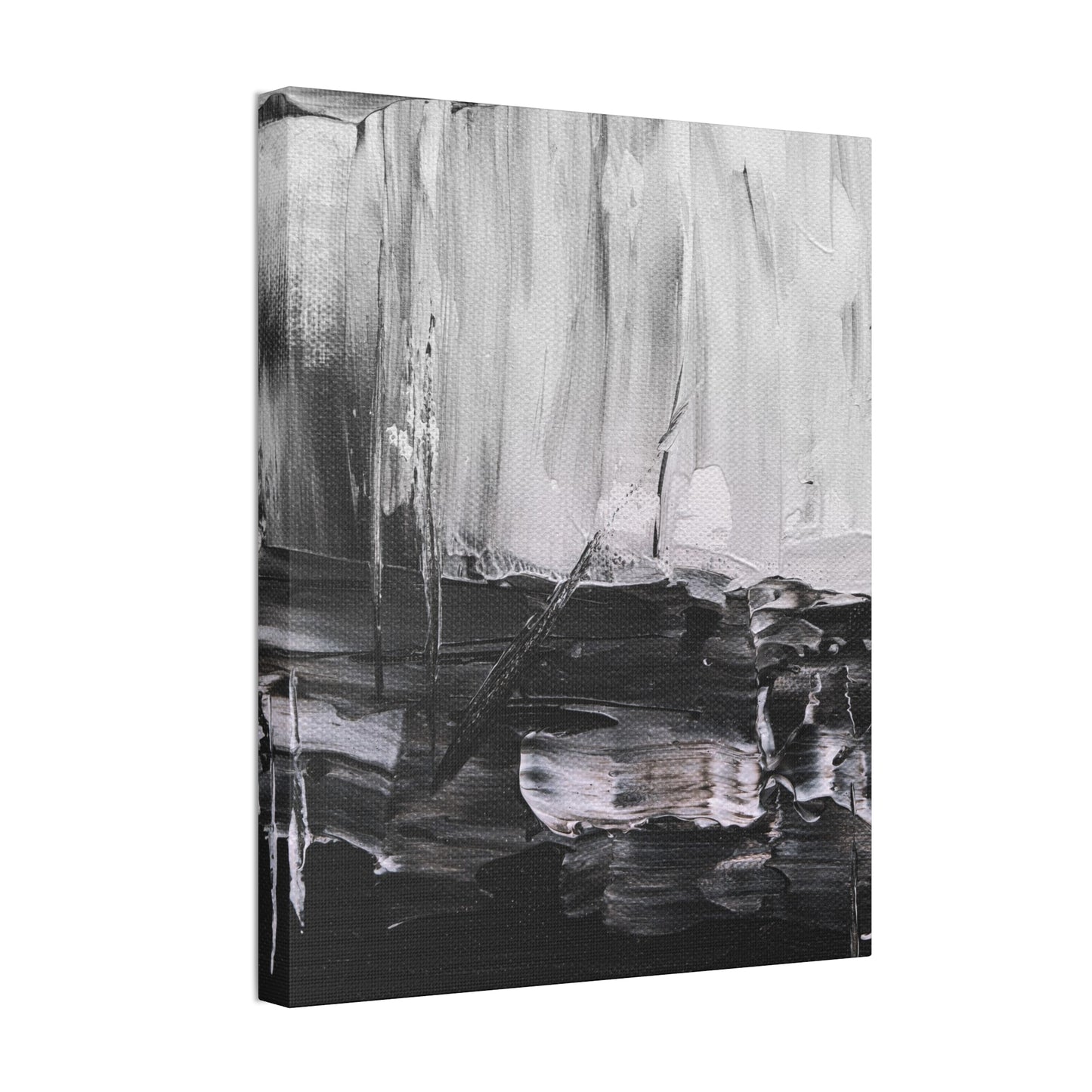 Midnight Train - Polyester Canvas Wall Art Wall Décor Living Room Art Abstract Art
