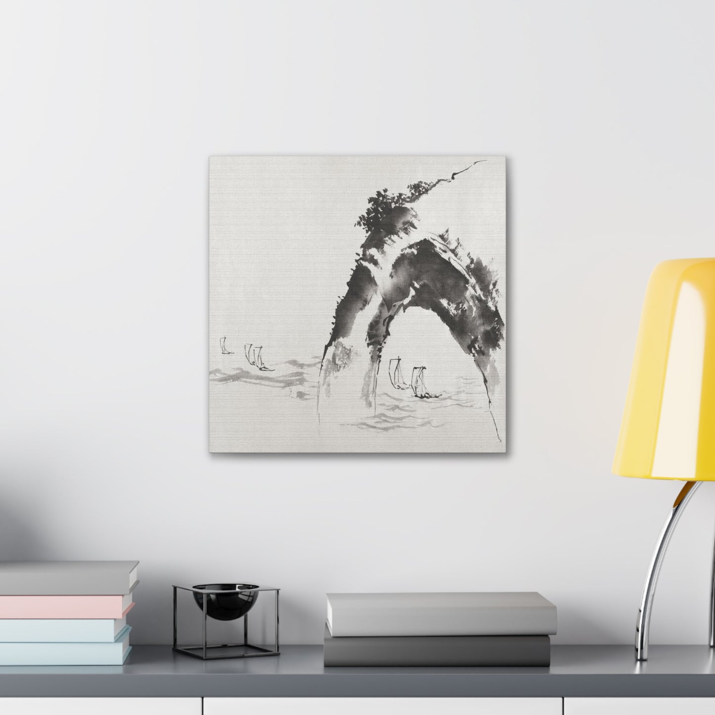 Chasing Fleet - Canvas Painting / Abstract Painting / Figurative Art / Canvas Gallery Wraps