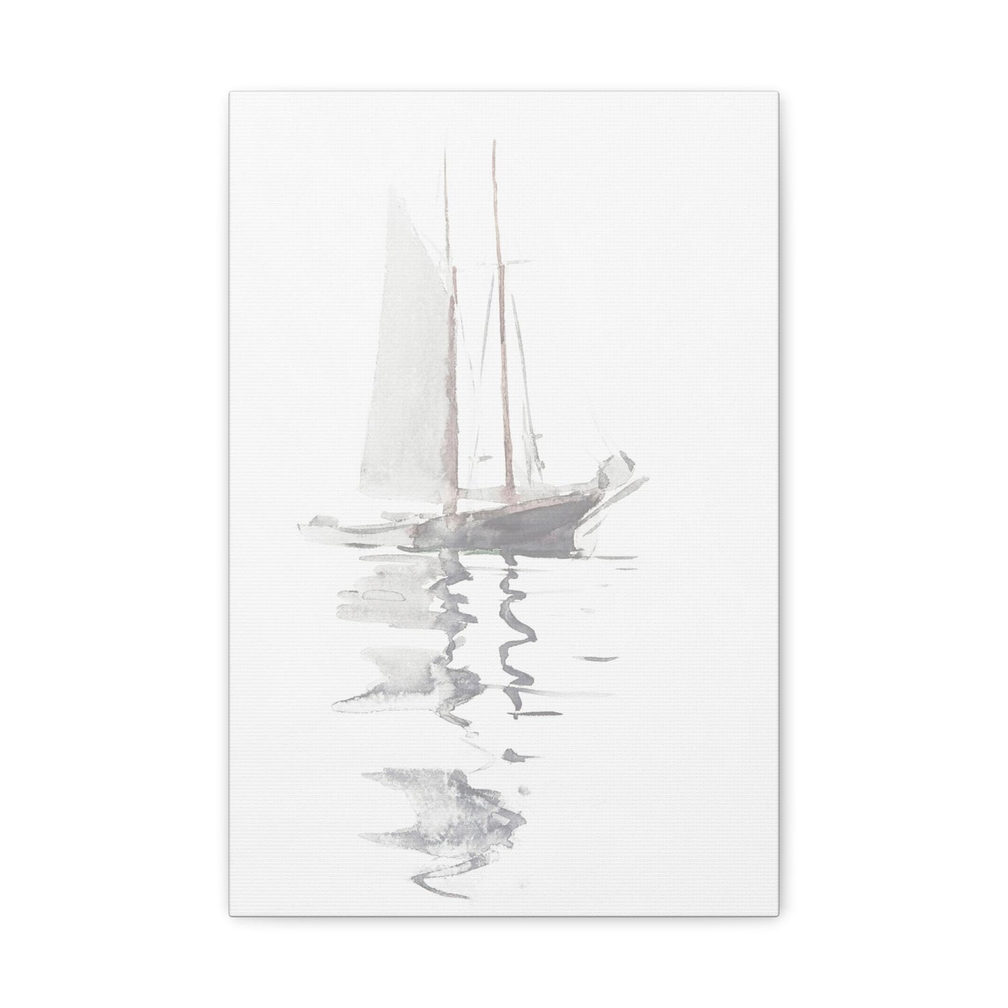 Set Sail - Canvas Painting / Abstract Painting / Figurative Art / Canvas Gallery Wraps