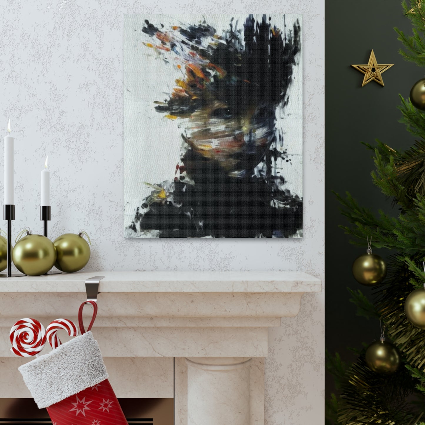 I See You - Canvas Gallery Wraps / Abstract Art / Wall Art / Wall Décor / Weed is Life Collection / Spooky / Horror