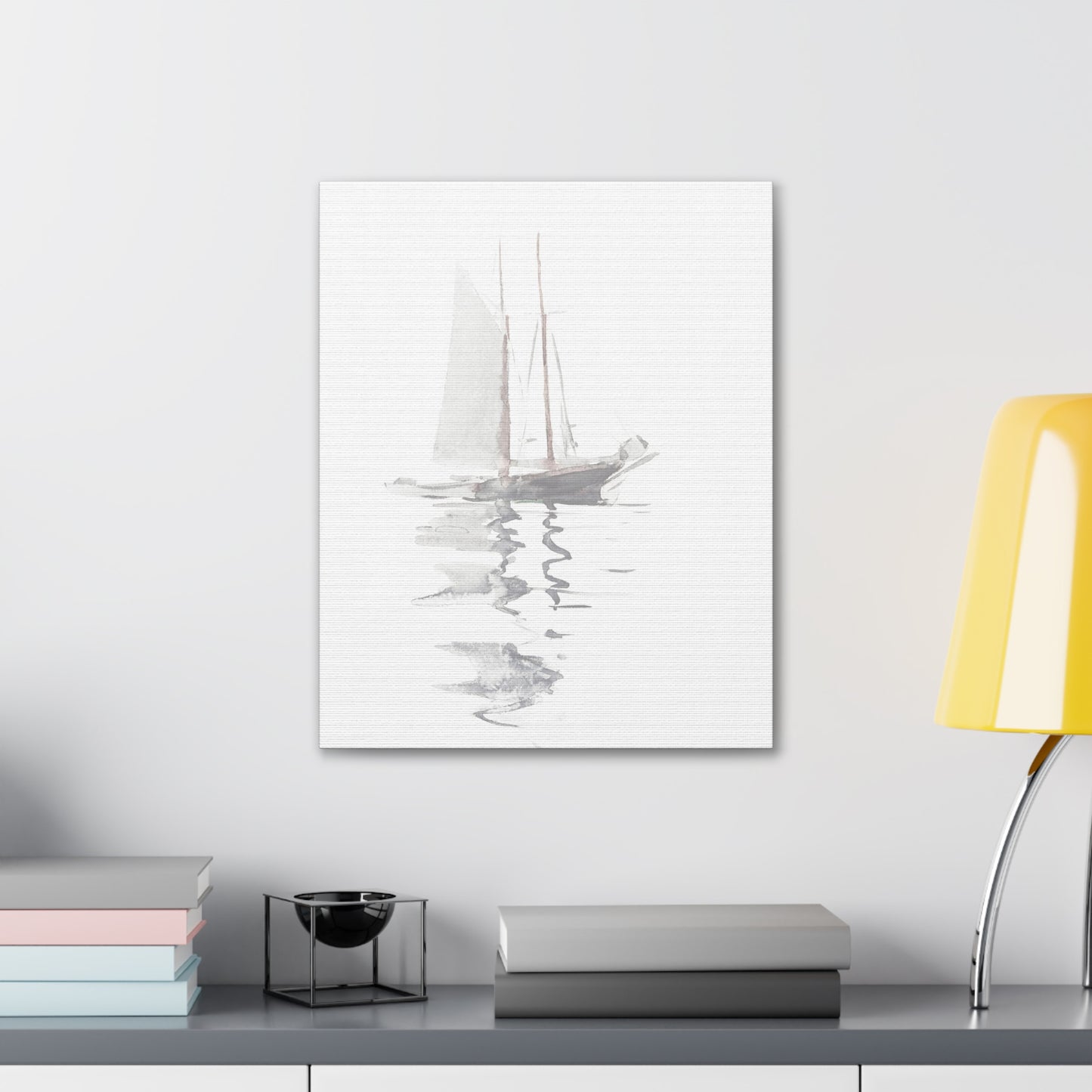 Set Sail - Canvas Painting / Abstract Painting / Figurative Art / Canvas Gallery Wraps