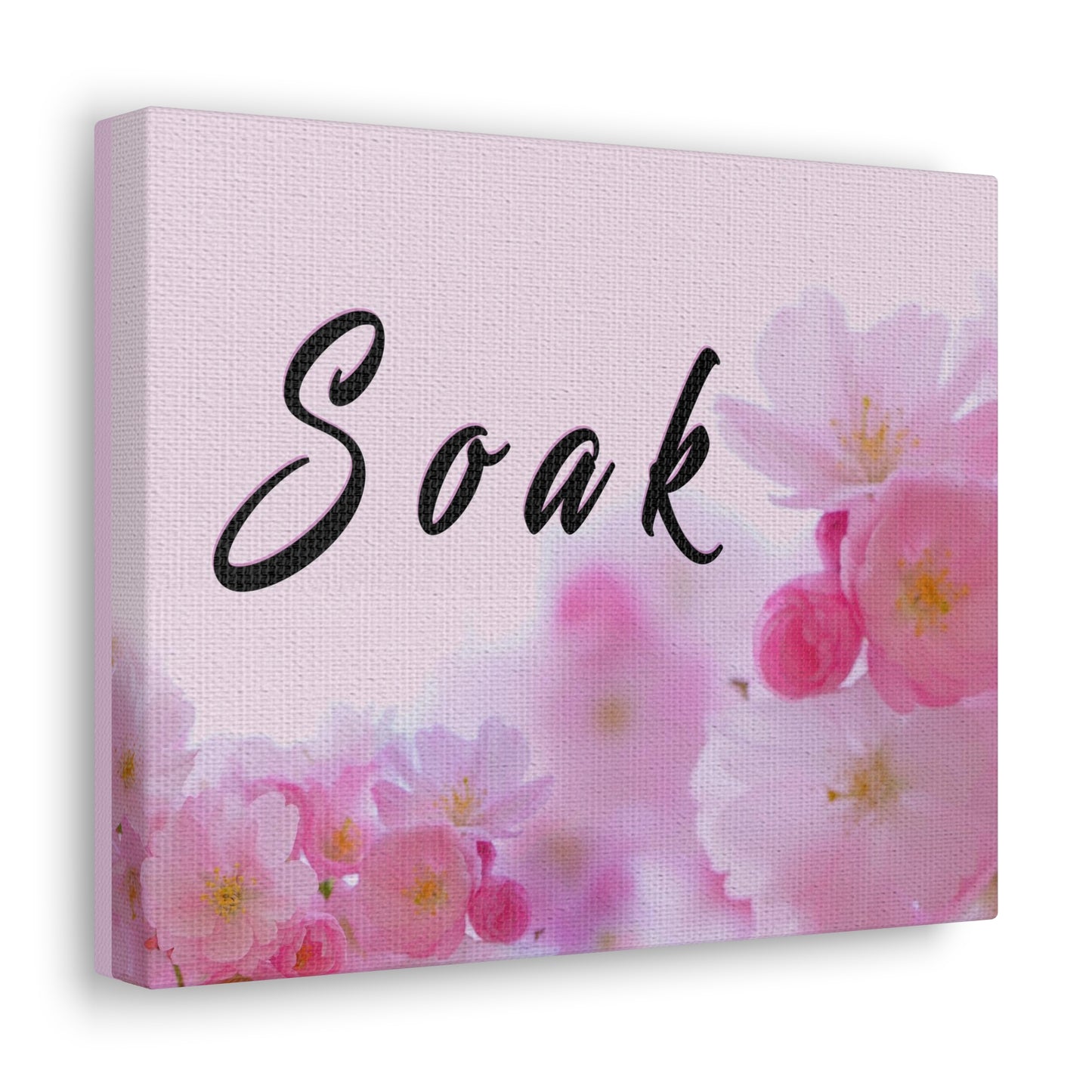 Soak - Canvas Gallery Wraps / Bathroom Art / Décor / Bath Décor