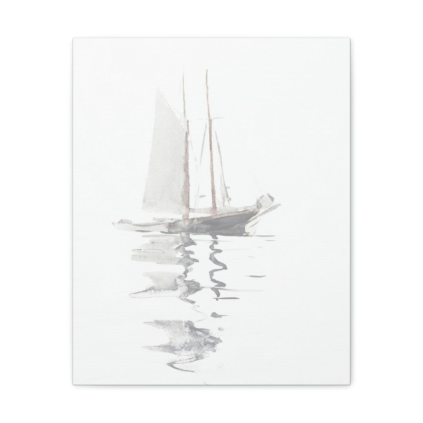 Set Sail - Canvas Painting / Abstract Painting / Figurative Art / Canvas Gallery Wraps