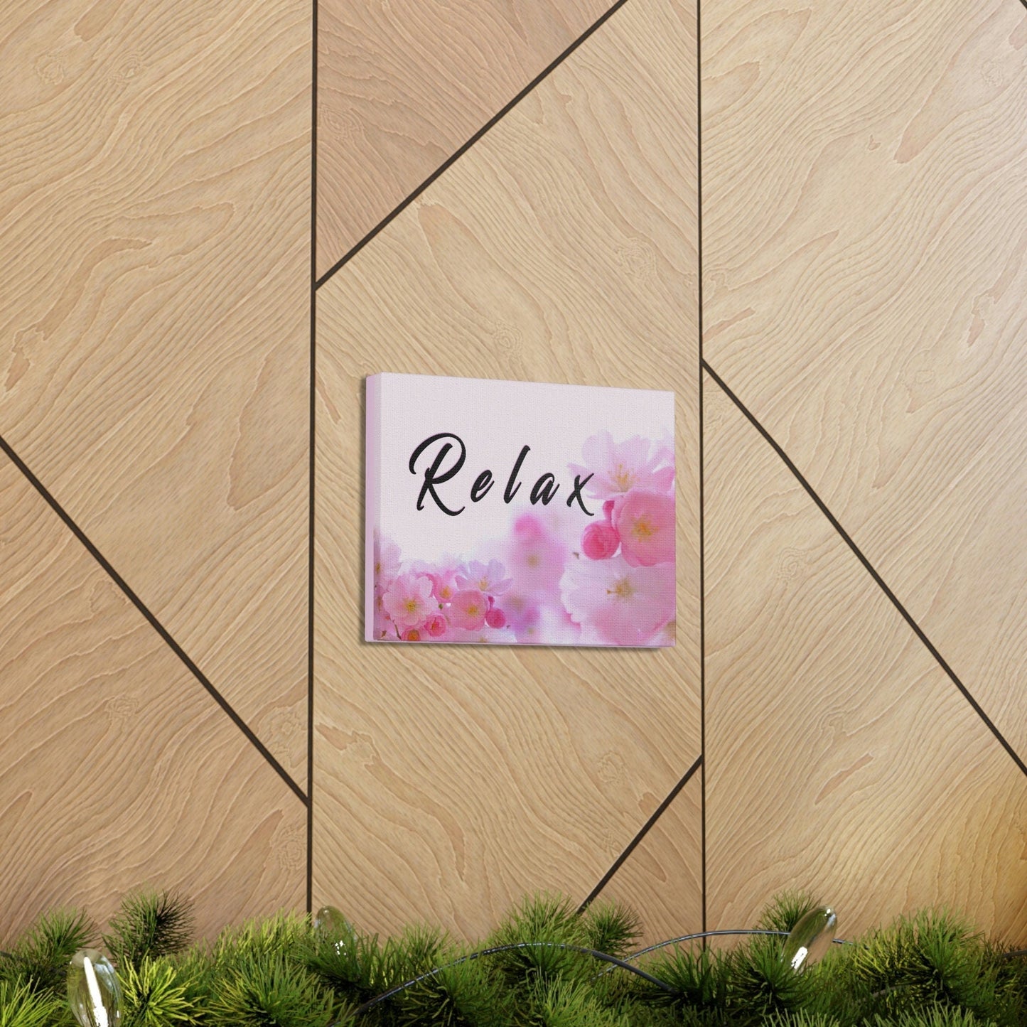 Relax - Canvas Gallery Wraps / Bathroom Art / Décor / Bath Décor