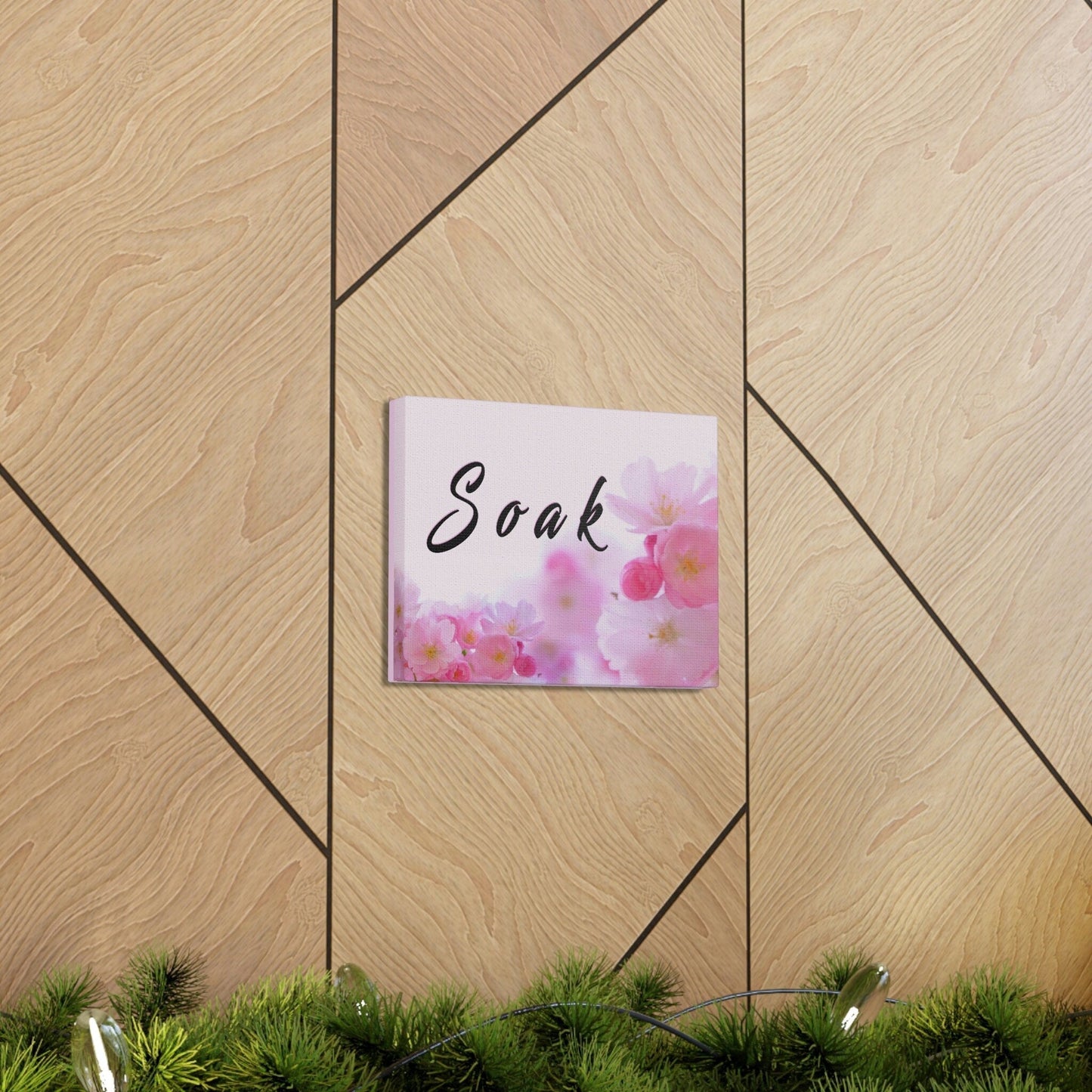 Soak - Canvas Gallery Wraps / Bathroom Art / Décor / Bath Décor