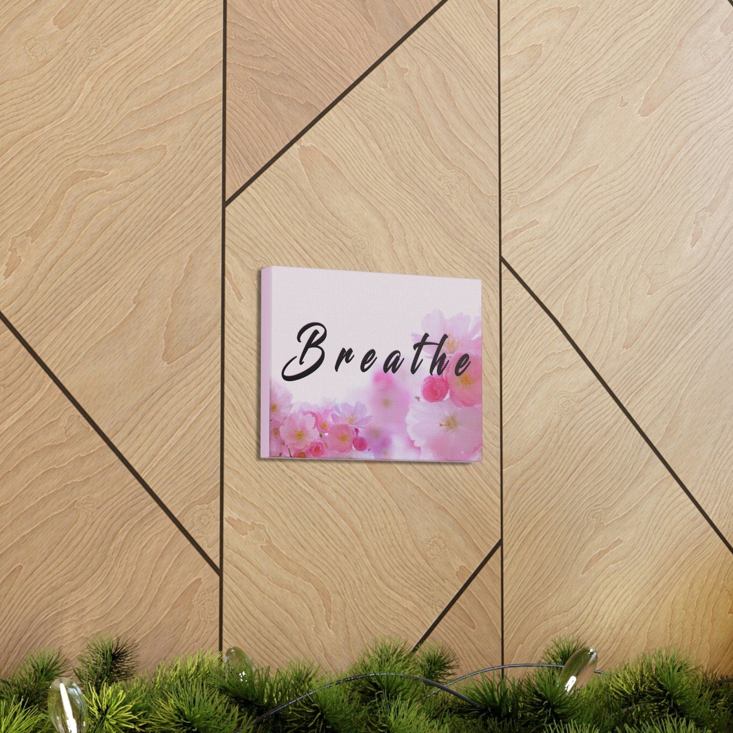 Breathe - Canvas Gallery Wraps / Bathroom Art / Décor / Bath Décor