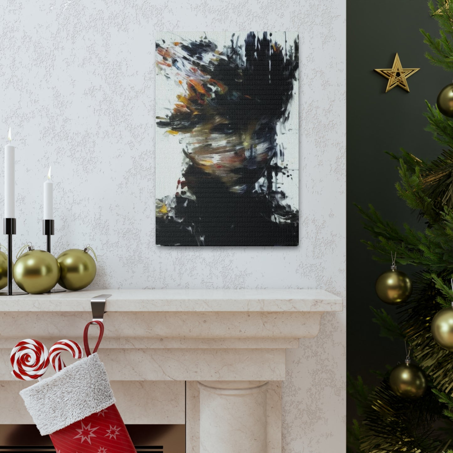 I See You - Canvas Gallery Wraps / Abstract Art / Wall Art / Wall Décor / Weed is Life Collection / Spooky / Horror
