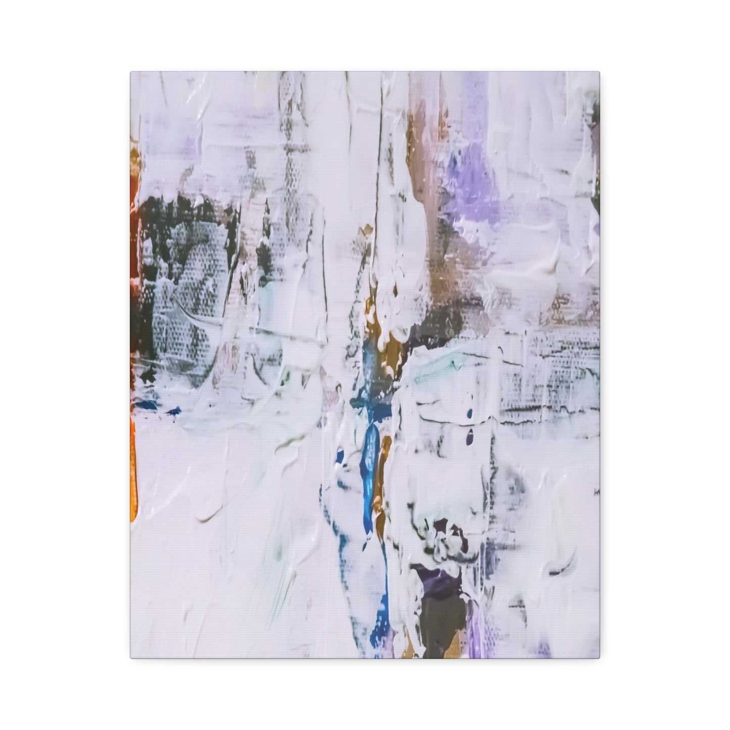 Orange Seer - Polyester Canvas Wall Art Wall Décor Living Room Art Abstract Art