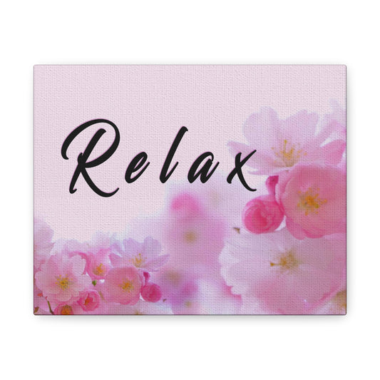 Relax - Canvas Gallery Wraps / Bathroom Art / Décor / Bath Décor