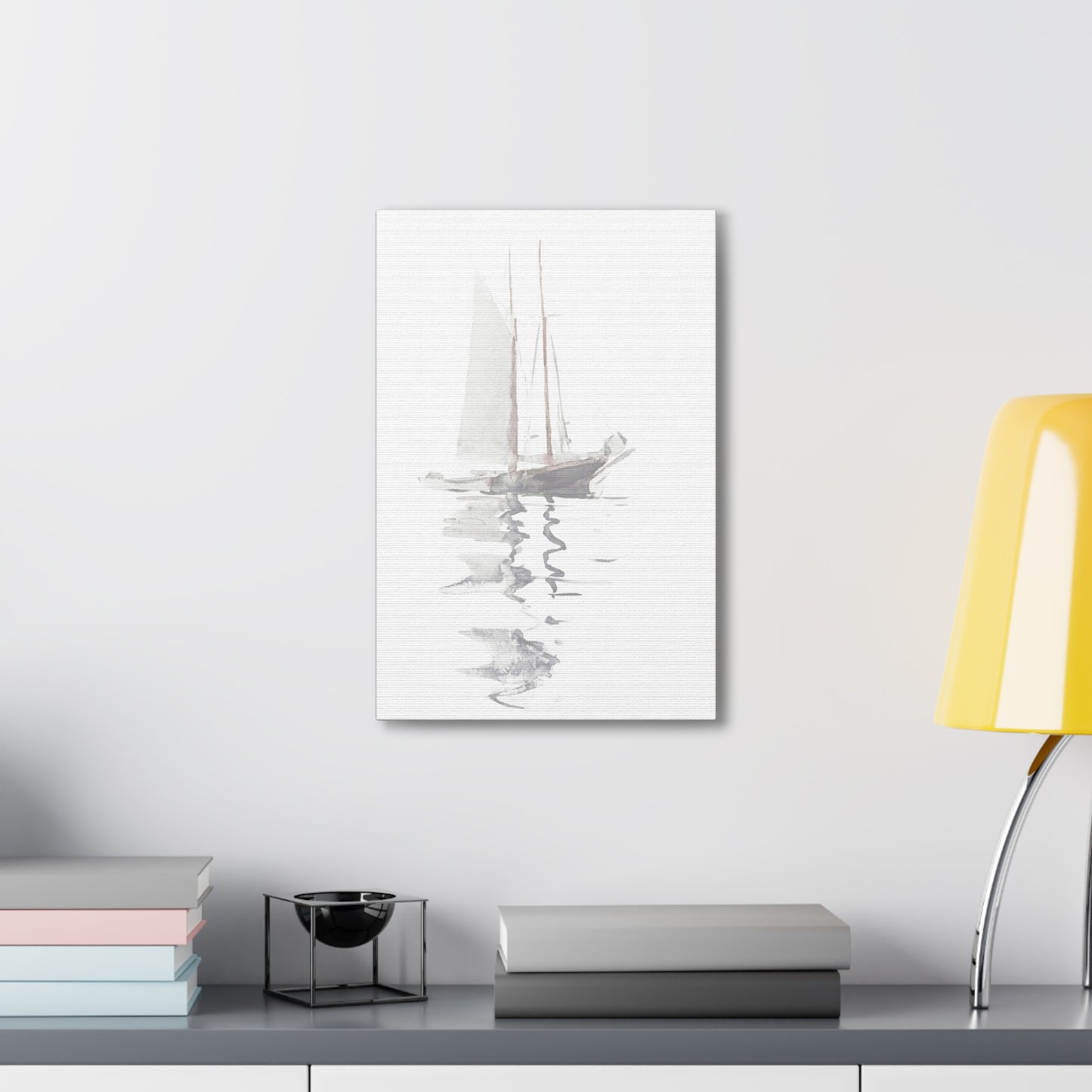 Set Sail - Canvas Painting / Abstract Painting / Figurative Art / Canvas Gallery Wraps