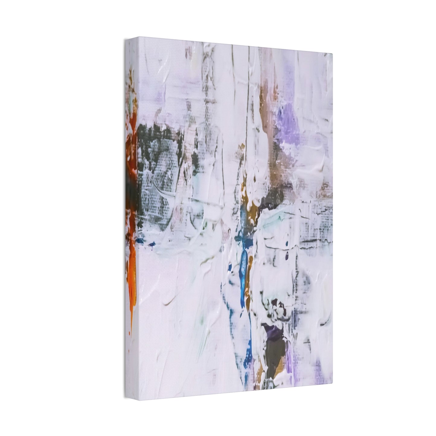 Orange Seer - Polyester Canvas Wall Art Wall Décor Living Room Art Abstract Art