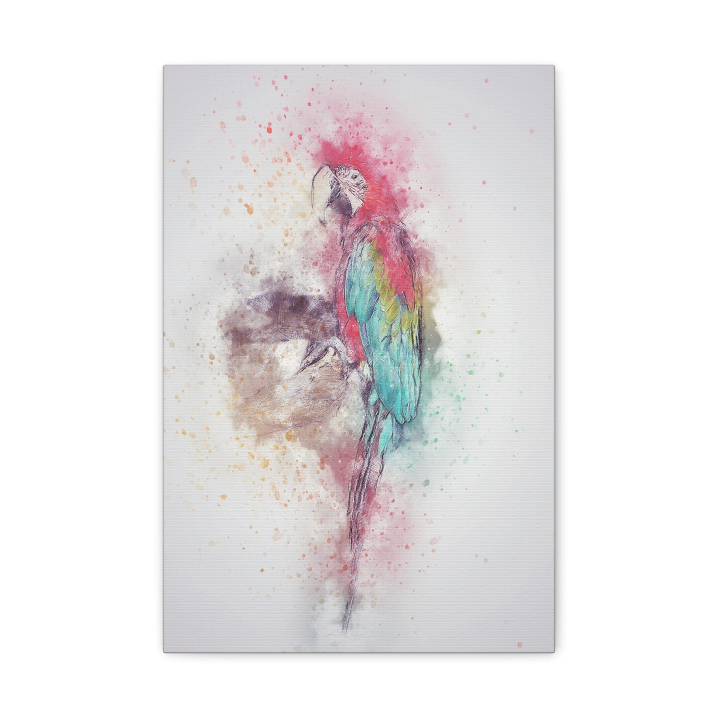 Chatta Box - Canvas Painting / Abstract Painting / Figurative Art
