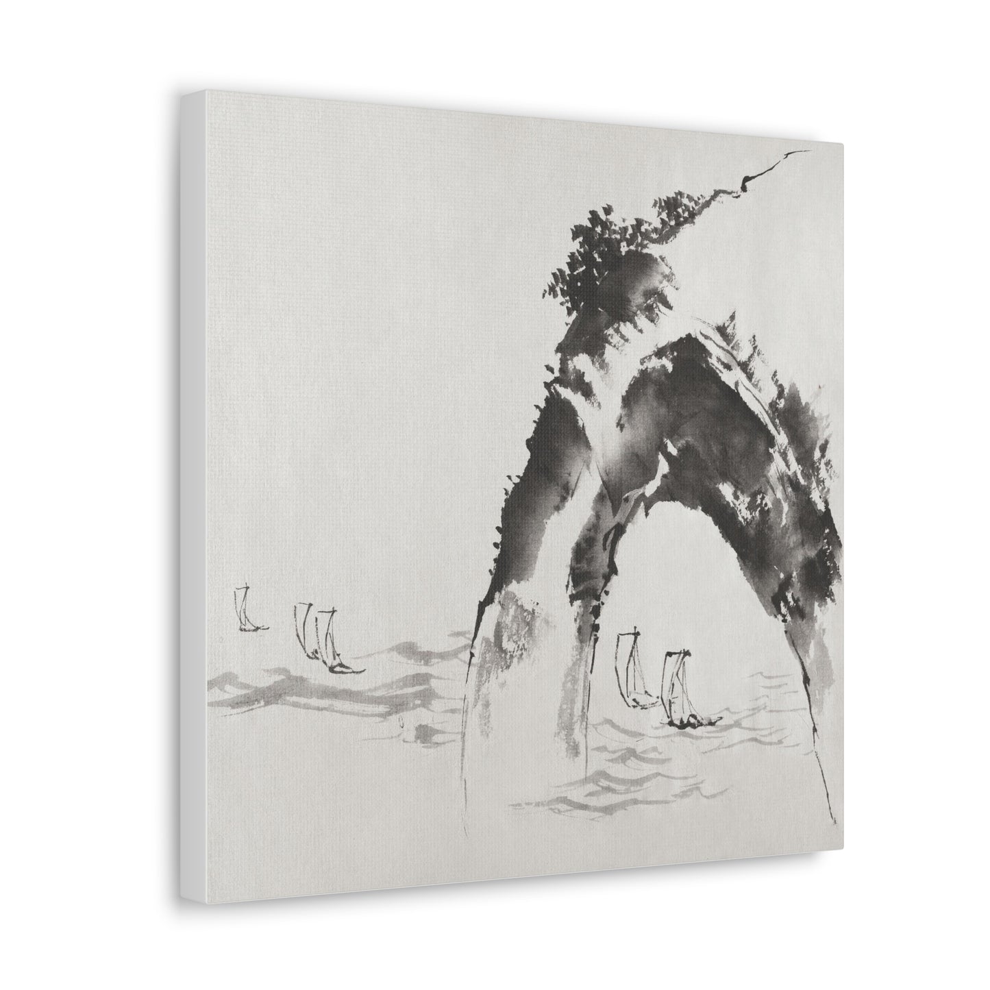 Chasing Fleet - Canvas Painting / Abstract Painting / Figurative Art / Canvas Gallery Wraps