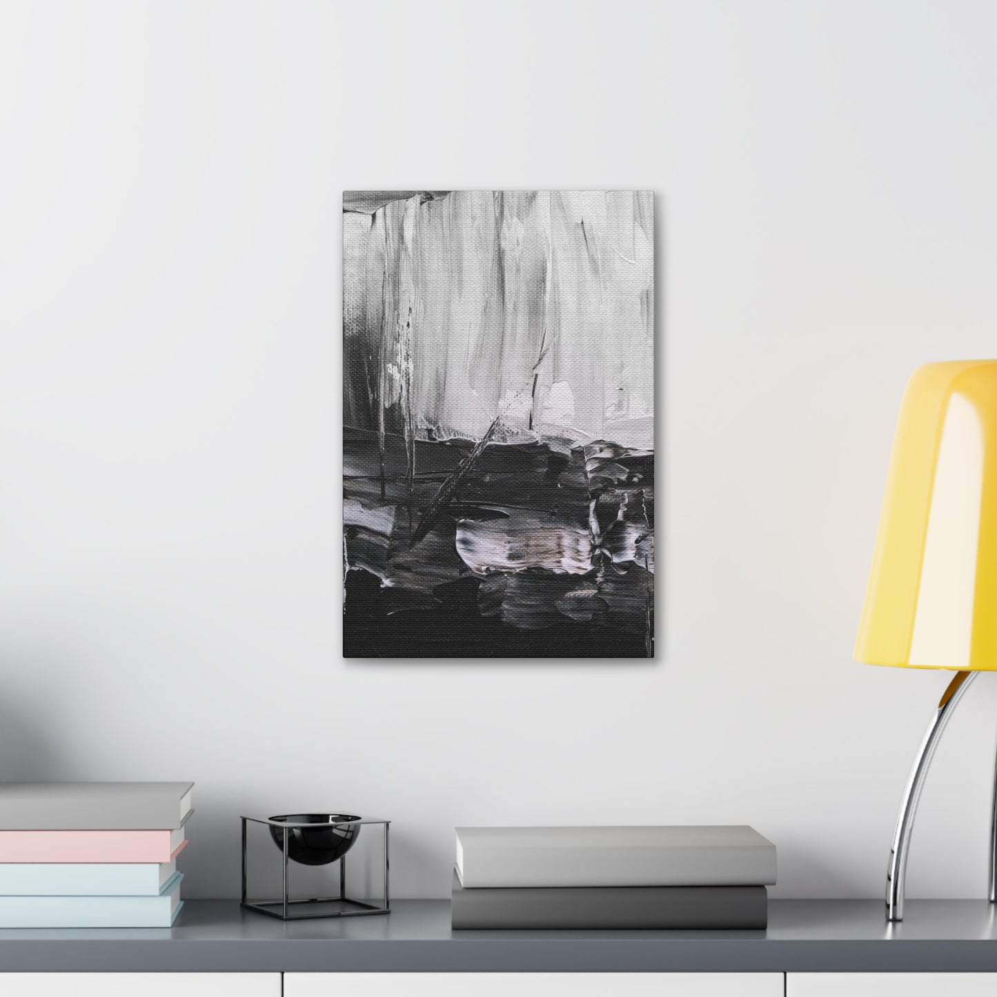 Midnight Train - Polyester Canvas Wall Art Wall Décor Living Room Art Abstract Art