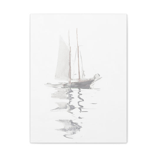 Set Sail - Canvas Painting / Abstract Painting / Figurative Art / Canvas Gallery Wraps