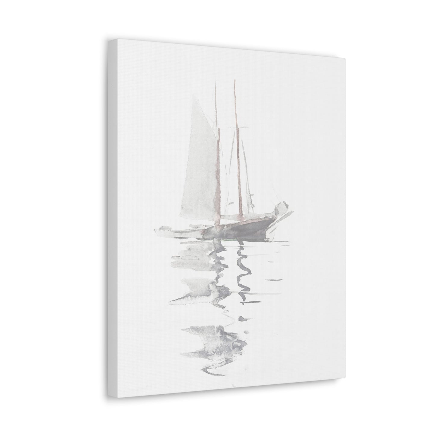 Set Sail - Canvas Painting / Abstract Painting / Figurative Art / Canvas Gallery Wraps