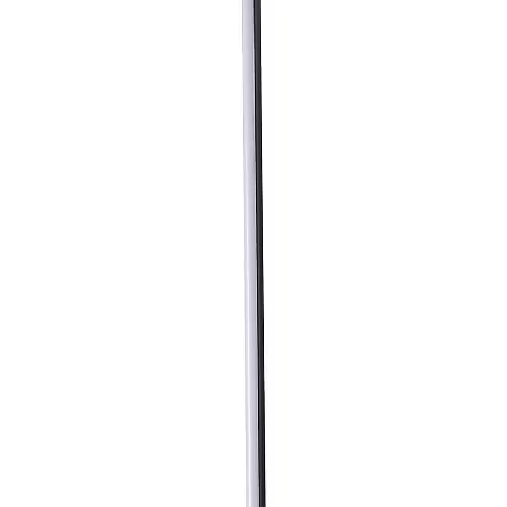 Iris 59.5 In. Black LED Integrated Floor Lamp