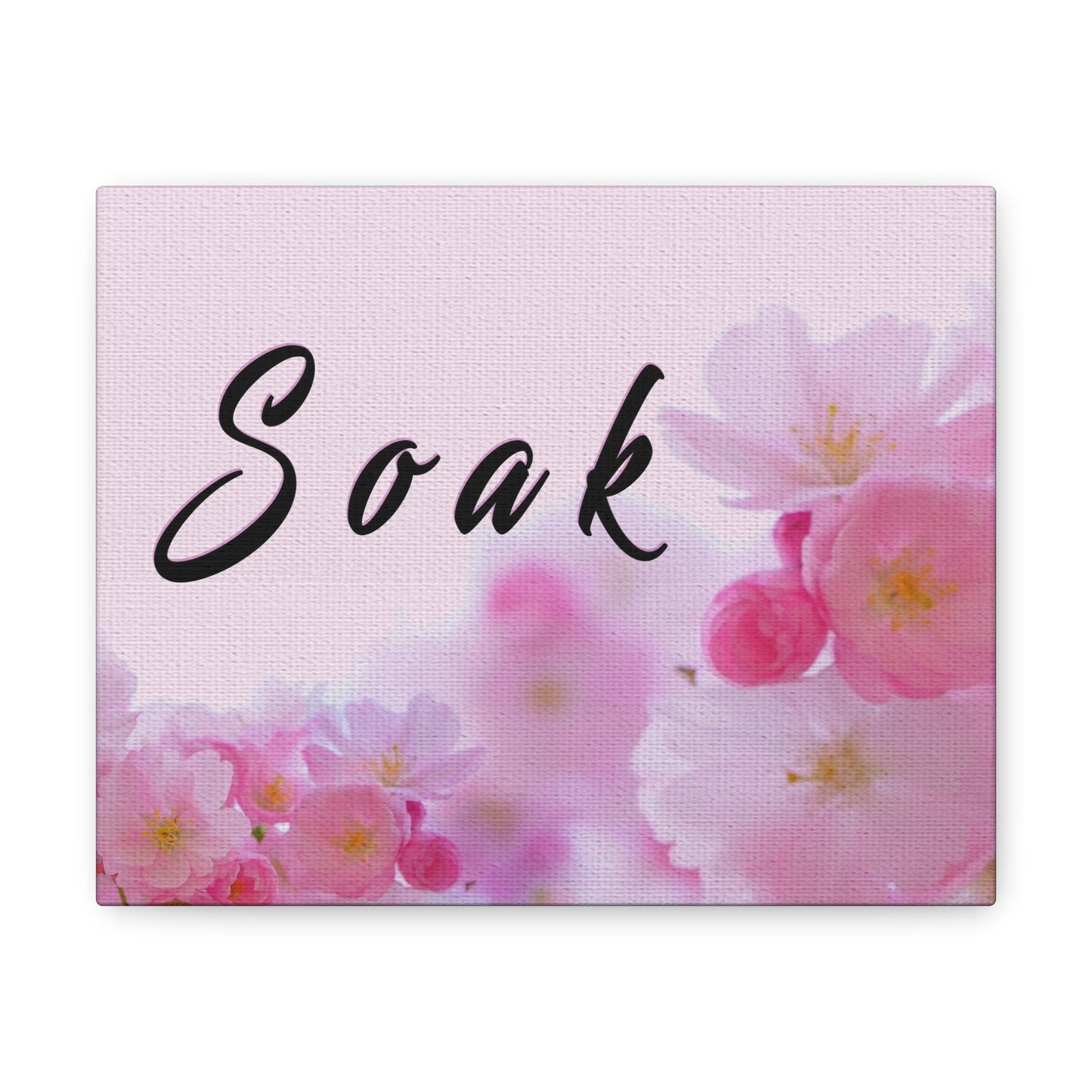 Soak - Canvas Gallery Wraps / Bathroom Art / Décor / Bath Décor