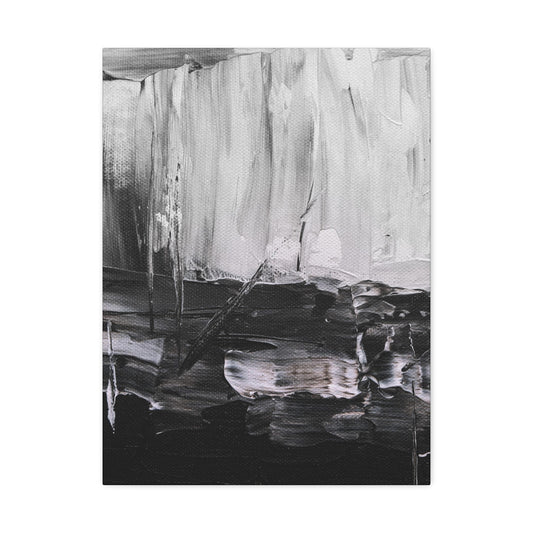Midnight Train - Polyester Canvas Wall Art Wall Décor Living Room Art Abstract Art