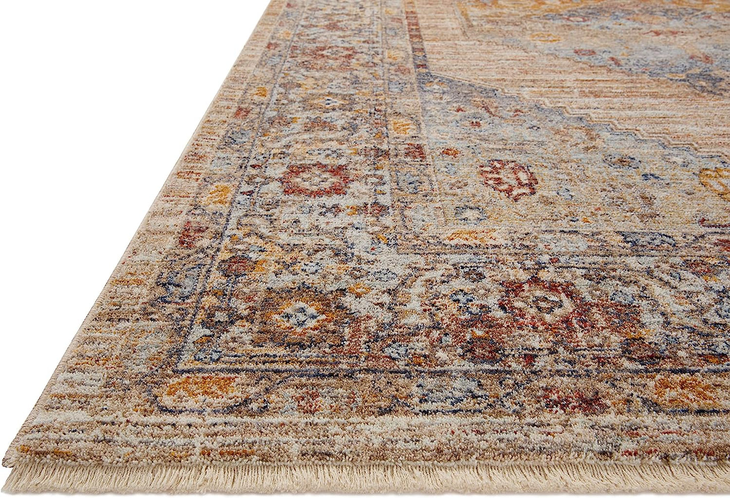 Sorrento Collection SOR-06 Multi/Sunset 3'-11" X 5'-7" Accent Rug