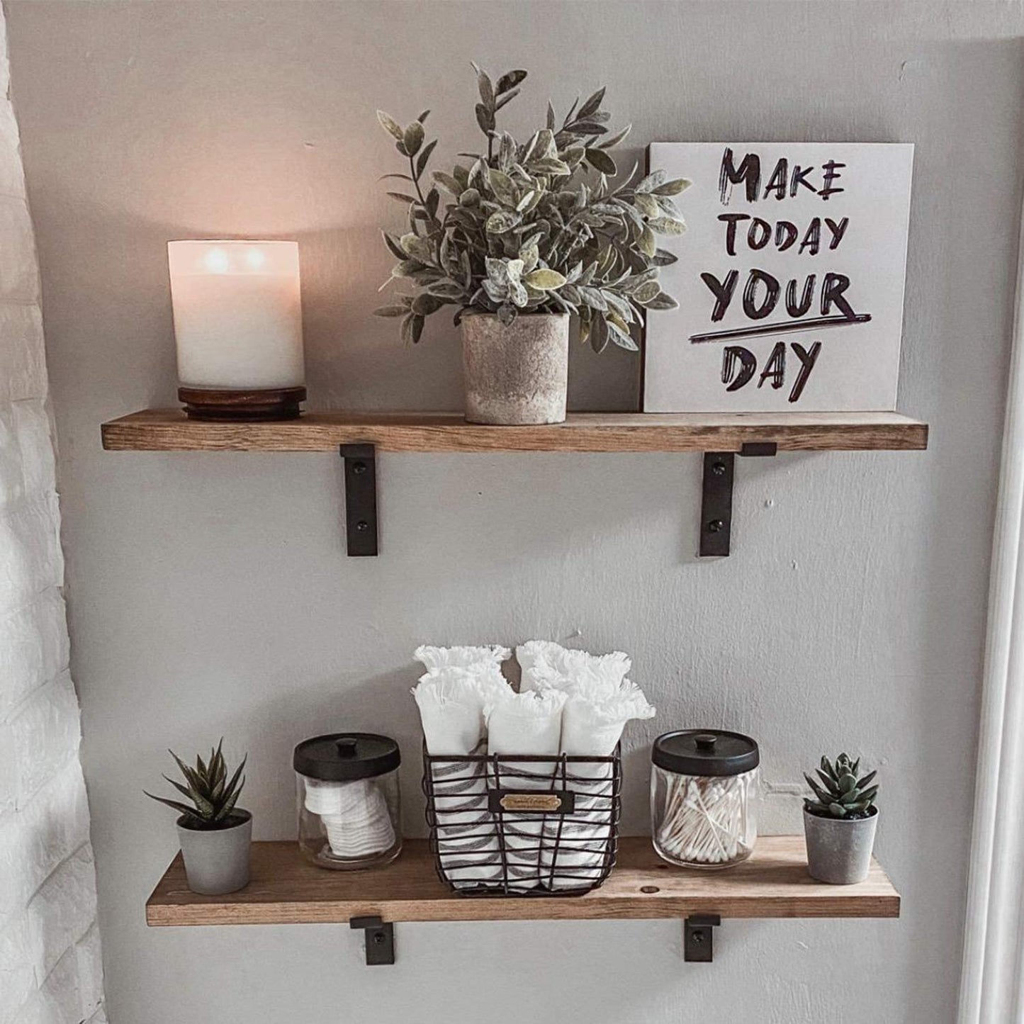 3 Pack Mini Potted Fake Plants Artificial Plastic Eucalyptus Plants for Home Office Desk Farmhouse Room Decor
