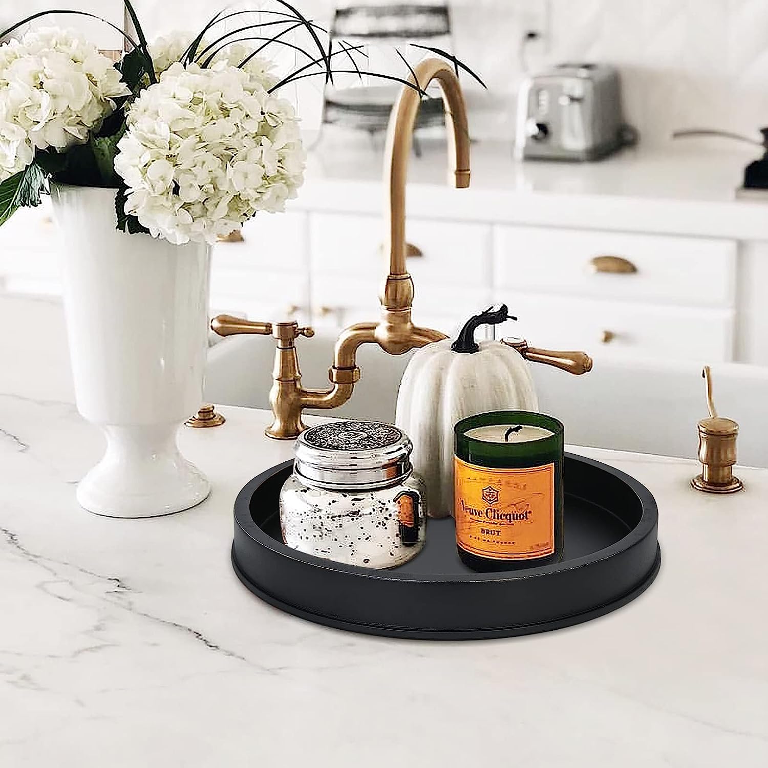 Decorative Farmhouse Coffee Table Tray Black Decorative Tray For