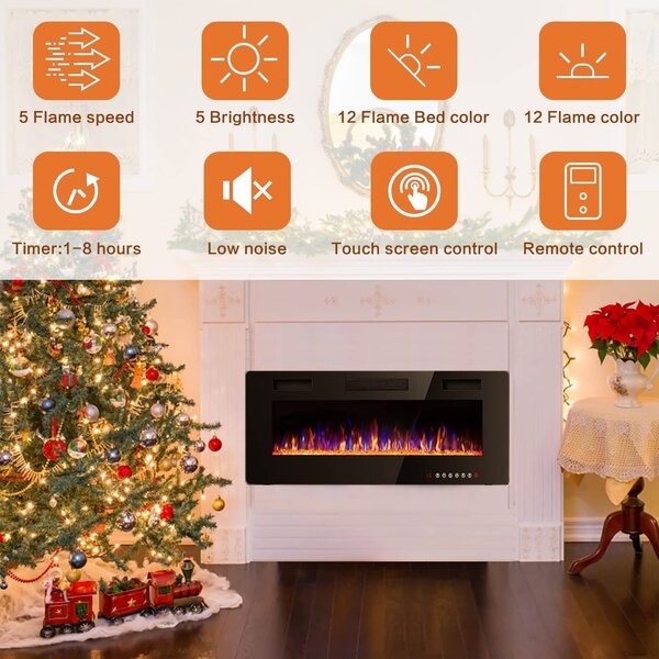 Deleo Electric Fireplace
