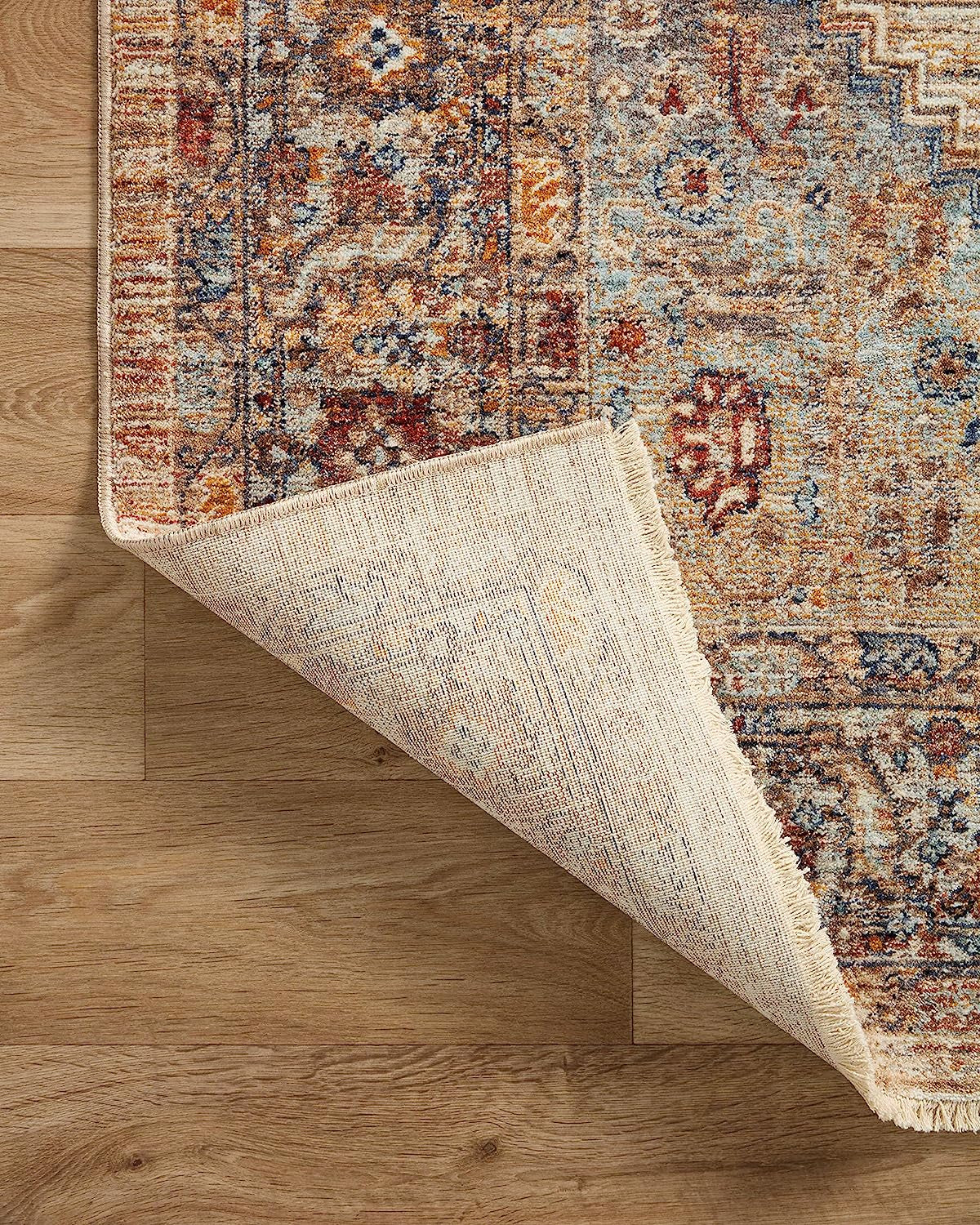 Sorrento Collection SOR-06 Multi/Sunset 3'-11" X 5'-7" Accent Rug