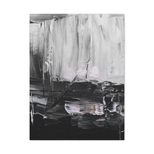 Midnight Train - Polyester Canvas Wall Art Wall Décor Living Room Art Abstract Art
