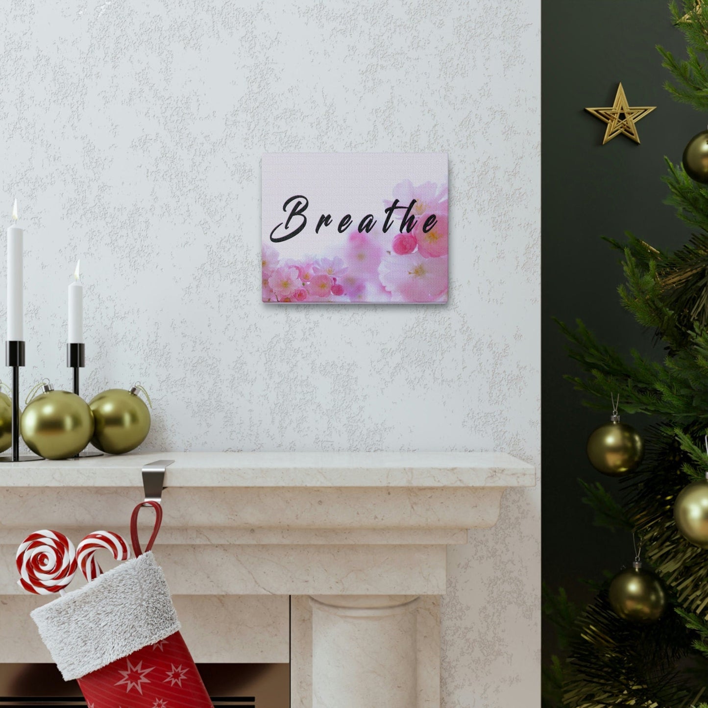 Breathe - Canvas Gallery Wraps / Bathroom Art / Décor / Bath Décor
