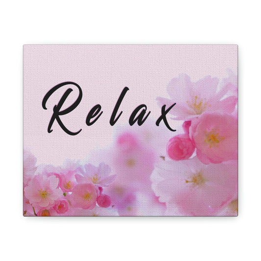 Relax - Canvas Gallery Wraps / Bathroom Art / Décor / Bath Décor