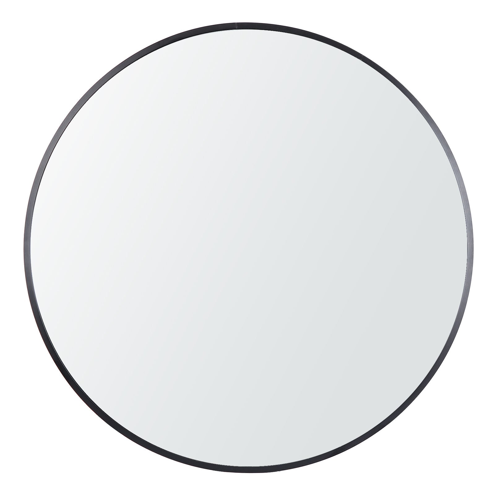 24 Inch Metal Frame round Mirror Home Bedroom Bathroom Decoration Mirror