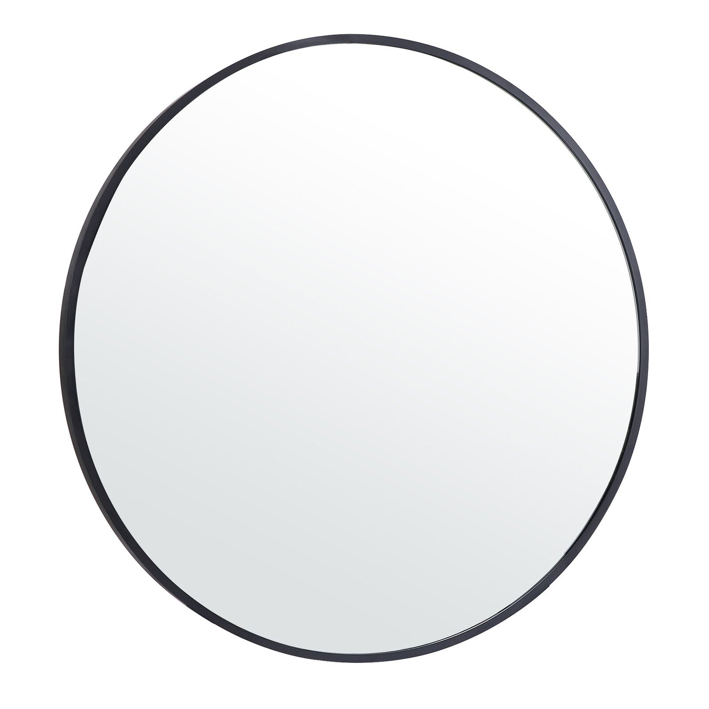 24 Inch Metal Frame round Mirror Home Bedroom Bathroom Decoration Mirror