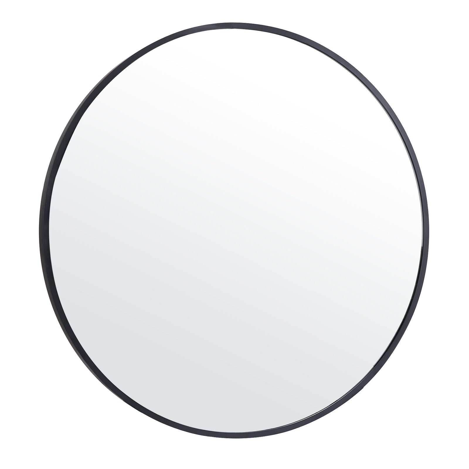 24 Inch Metal Frame round Mirror Home Bedroom Bathroom Decoration Mirror
